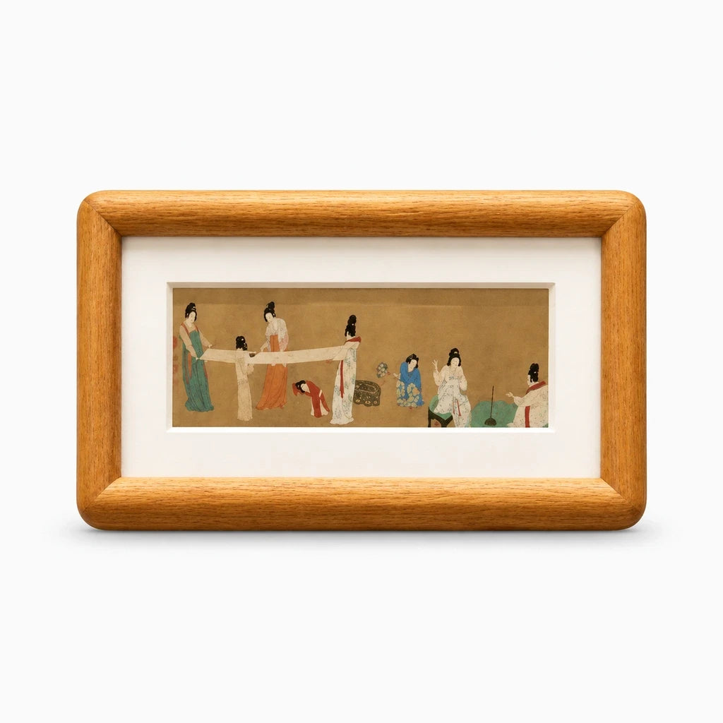 Cadre photo rectangulaire aux lignes épurées, décoration discrète pour espace de travail