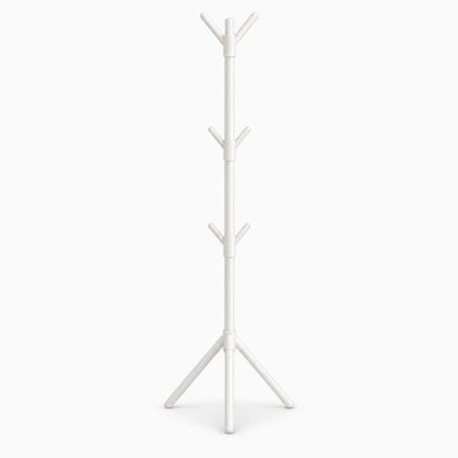 Arbre porte manteau noir en forme de branche avec multiples embranchements pour accrocher vêtements