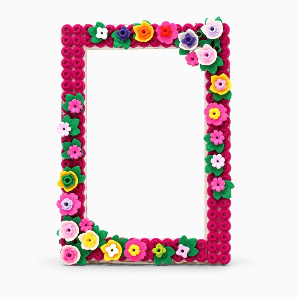 Kit de cadres photos design en ensemble cadeau avec pièces colorées à combiner