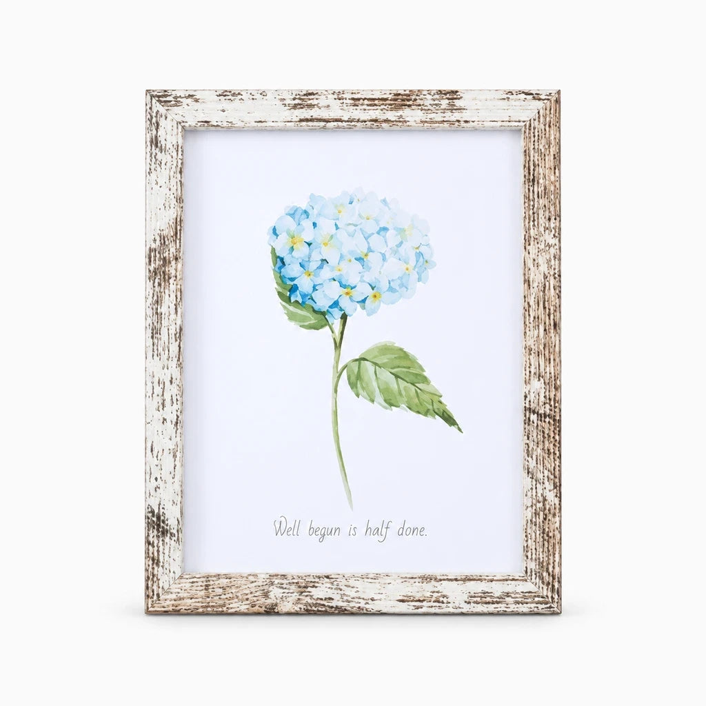 Petit cadre photo murale rectangulaire en bois, design minimaliste pour entrée ou couloir