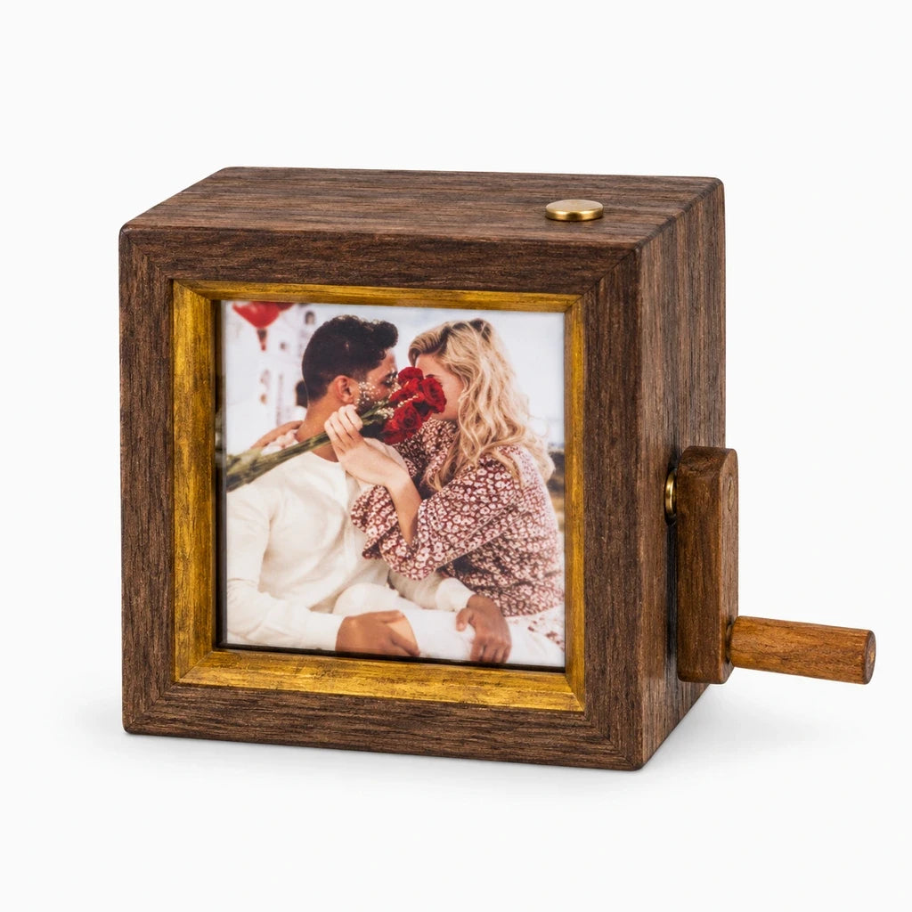 Cadre photo recueillement avec mécanisme d'éclairage intégré et capacité modulable